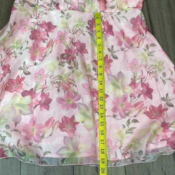 Petal and pup gardenia halter mini dress floral pink - Picture 9 of 9